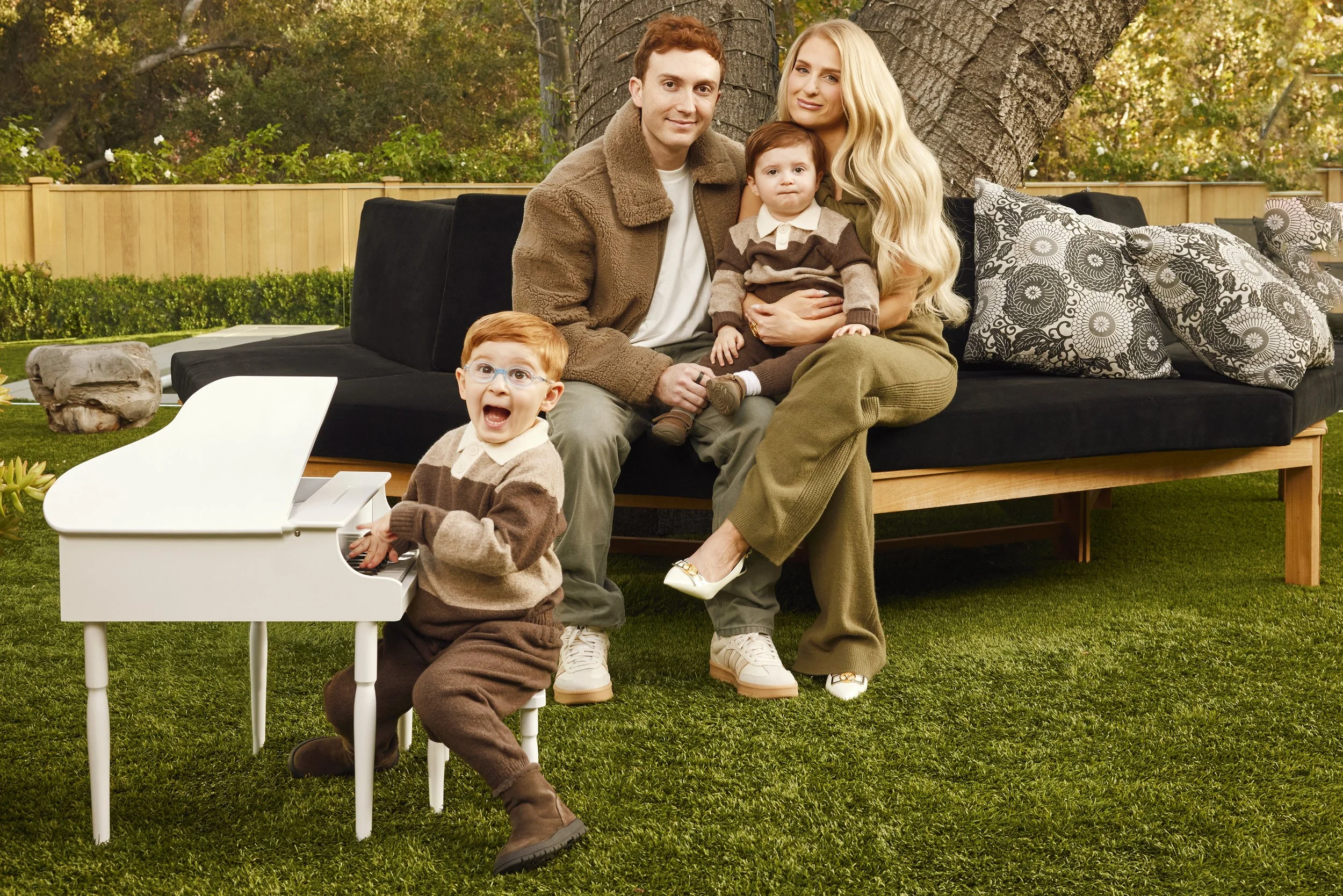 Meghan Trainer & Family for People Magazine