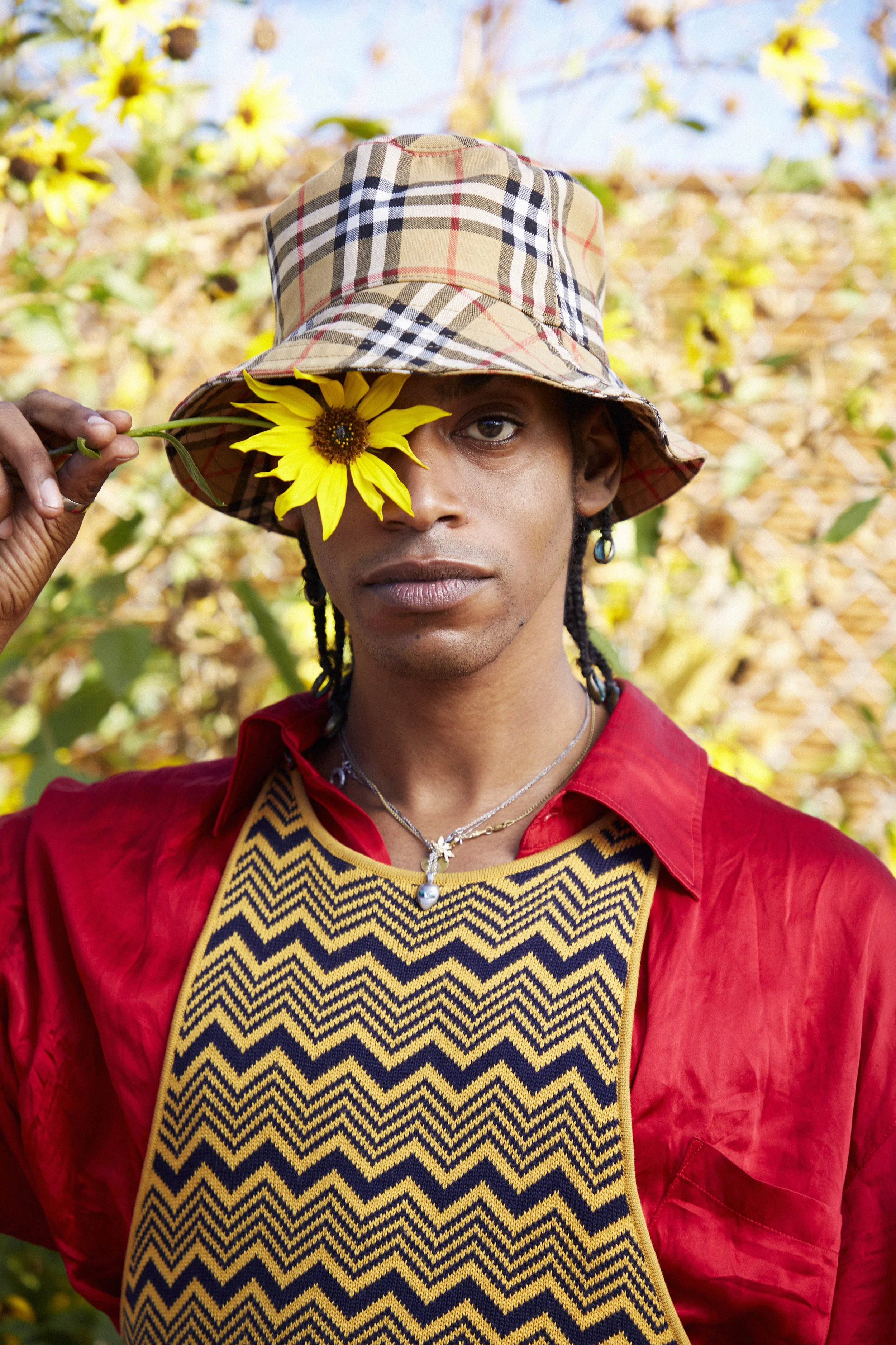 Vernon Bobby at Rose Lane Farm Fashion Story, Creative Director Amy Osburn