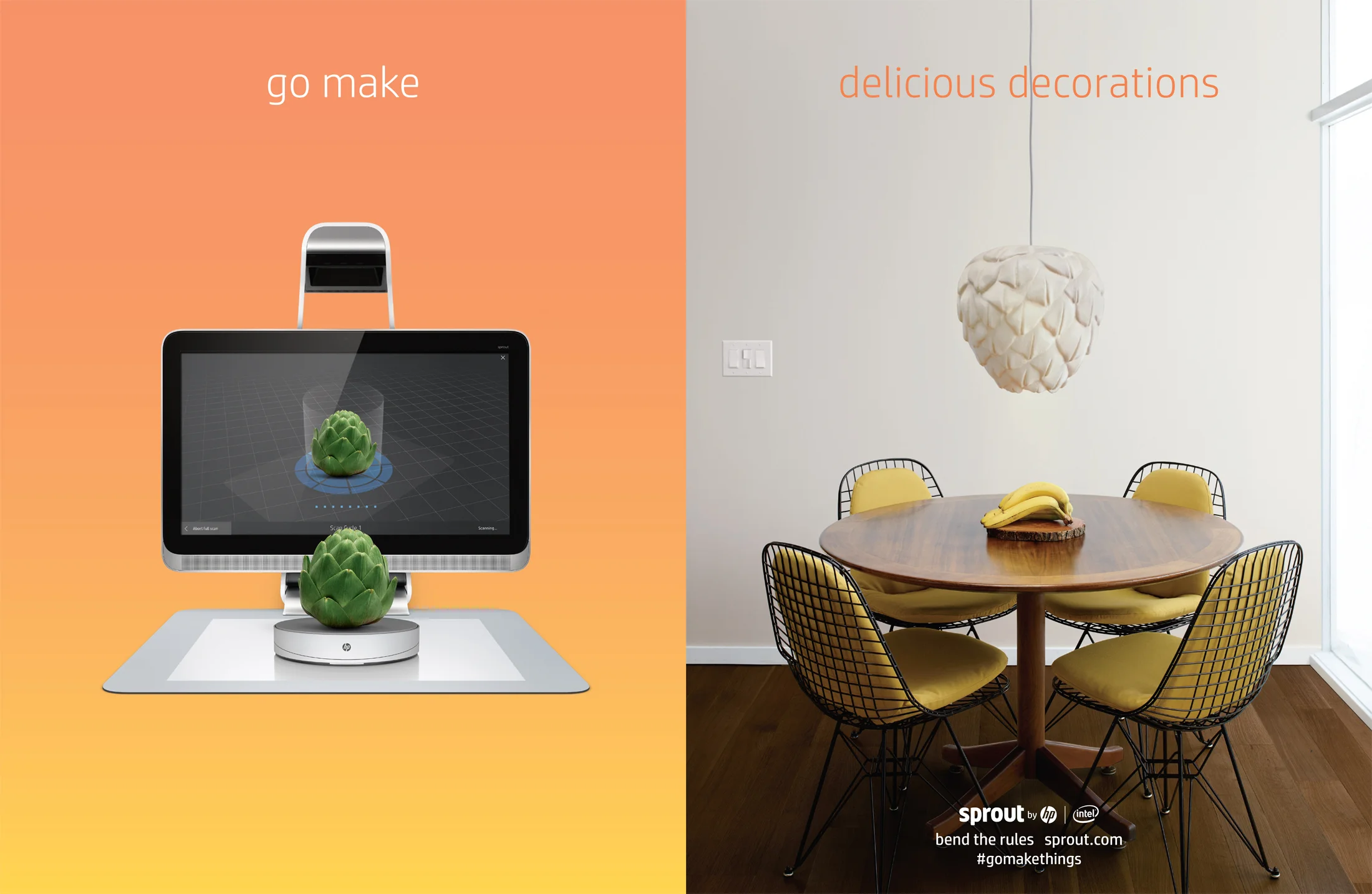 HP SPROUT - GO MAKE CAMPAIGN - AGENCY 180