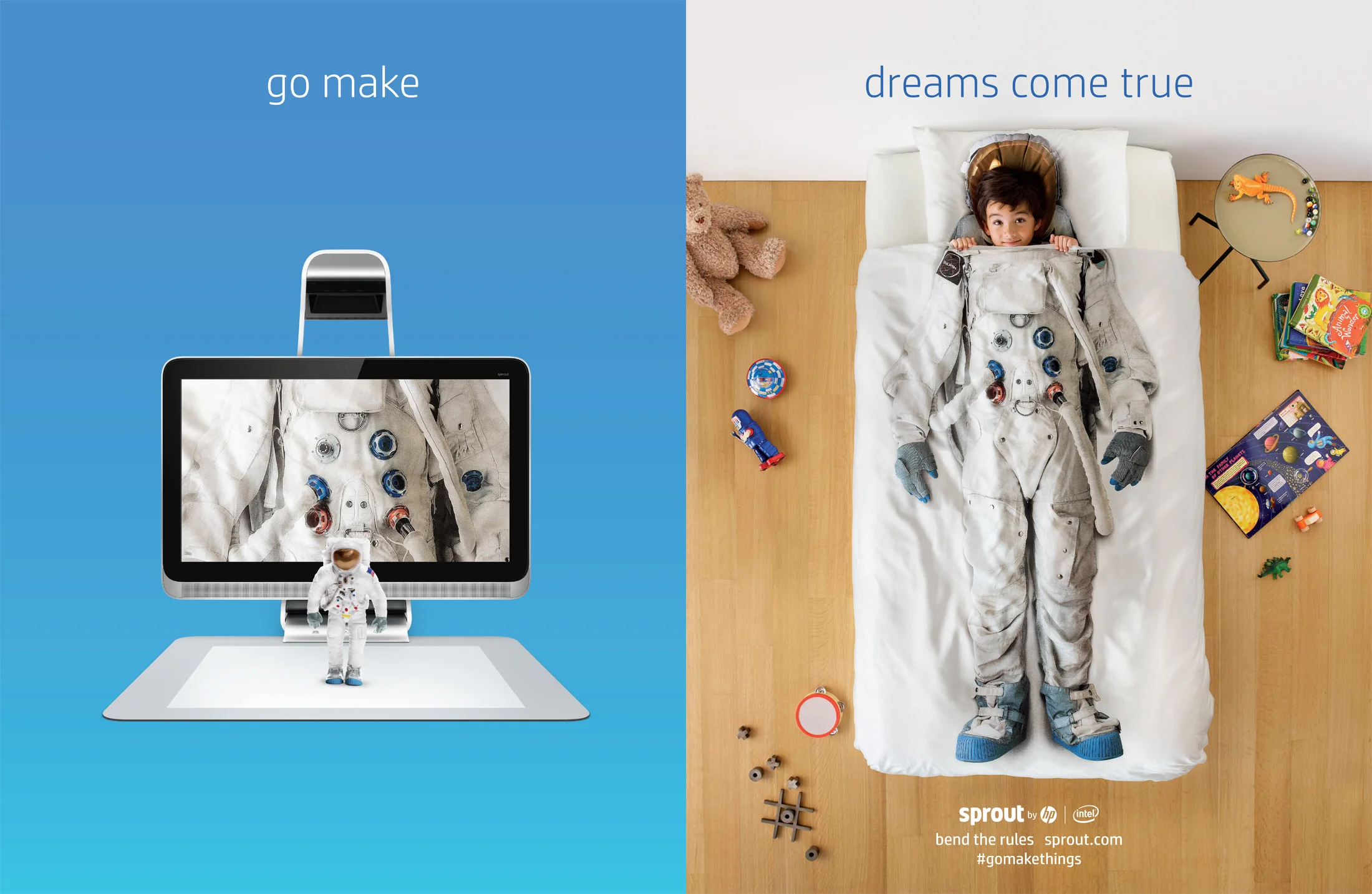 HP SPROUT - GO MAKE CAMPAIGN - AGENCY 180