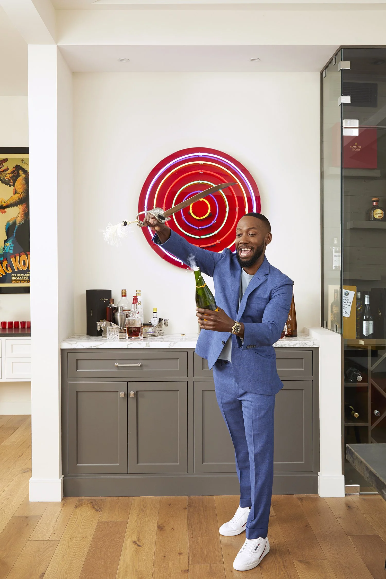 Actor LaMorne Morris house for People Magazine