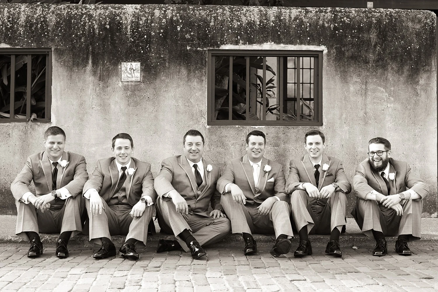 Groomsmen St. Augustine Wedding Photographer