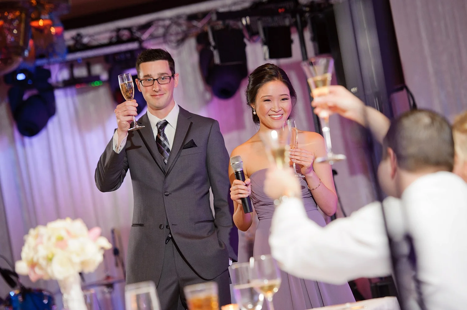 A Toast in St. Augustine Wedding