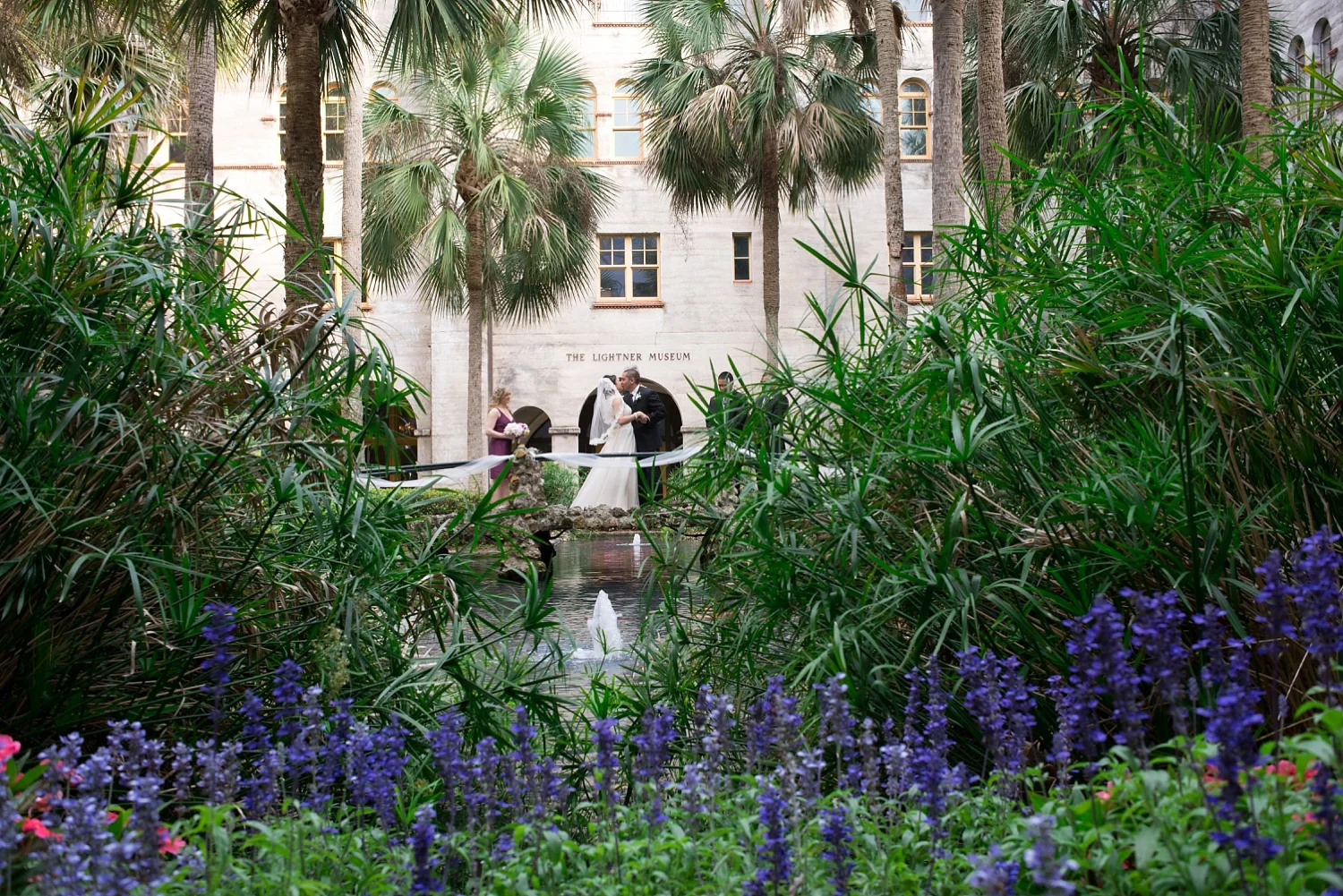 Lightner Courtyard Wedding St Augustine