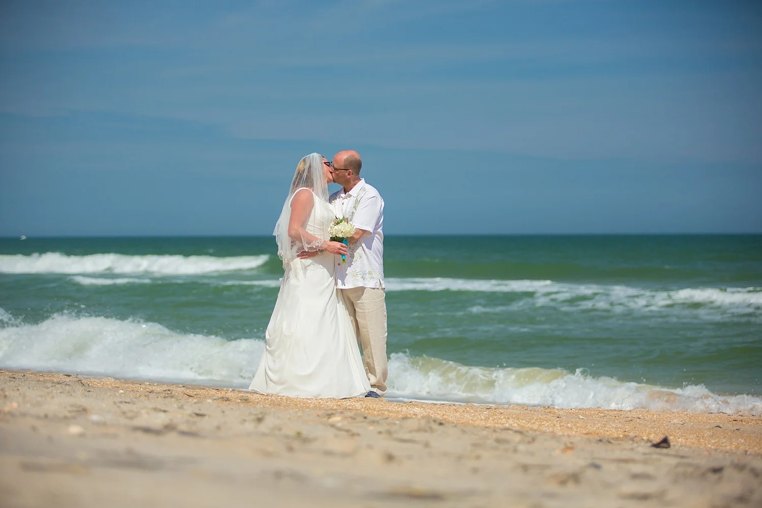 Elopement Wedding Photography on Vilano Beach