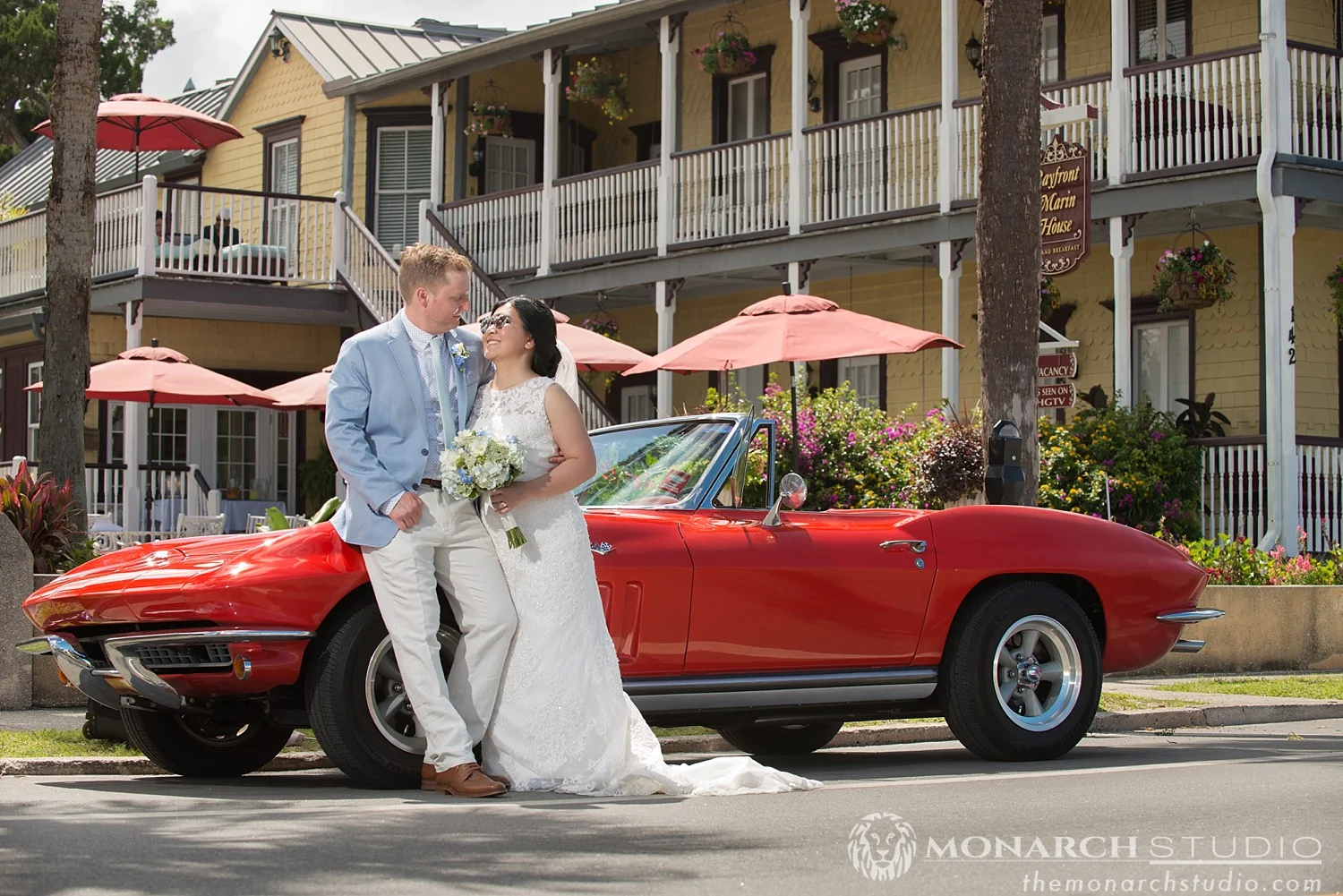 St. Augustine Bed & Breakfast Wedding Photographer - Bayfront Marin House