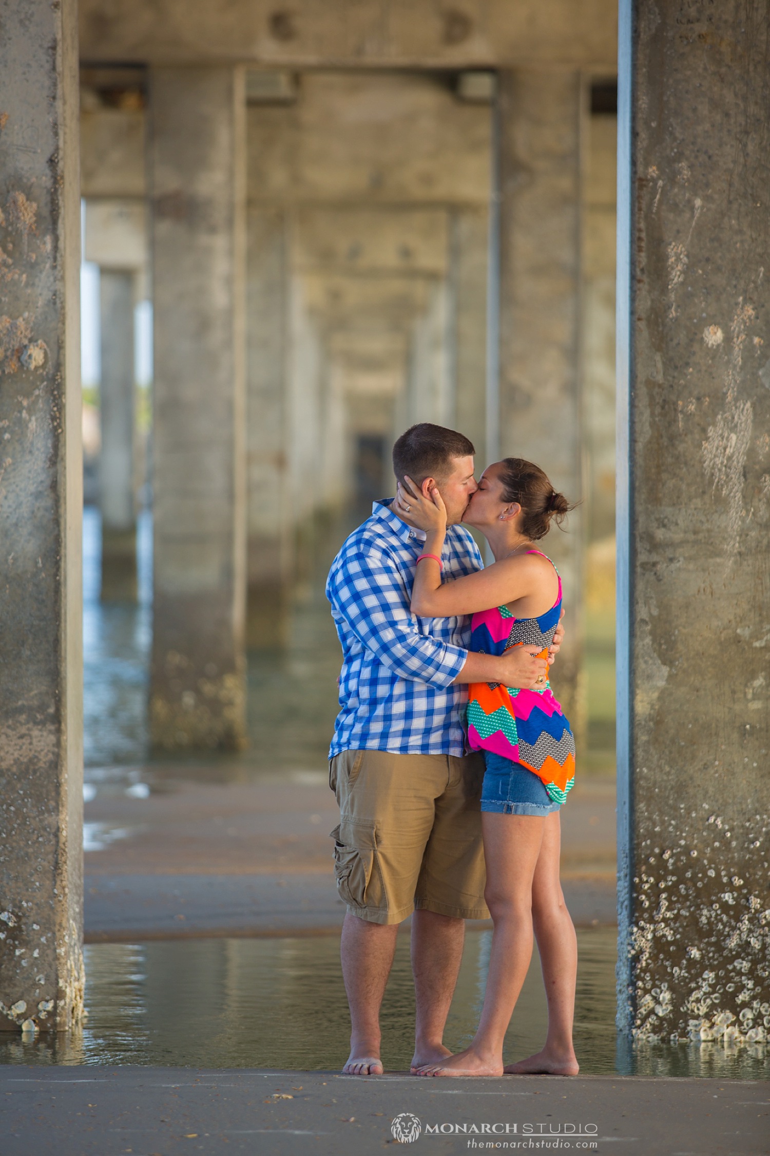 engagement photographer surprise proposal st augustine beach florida