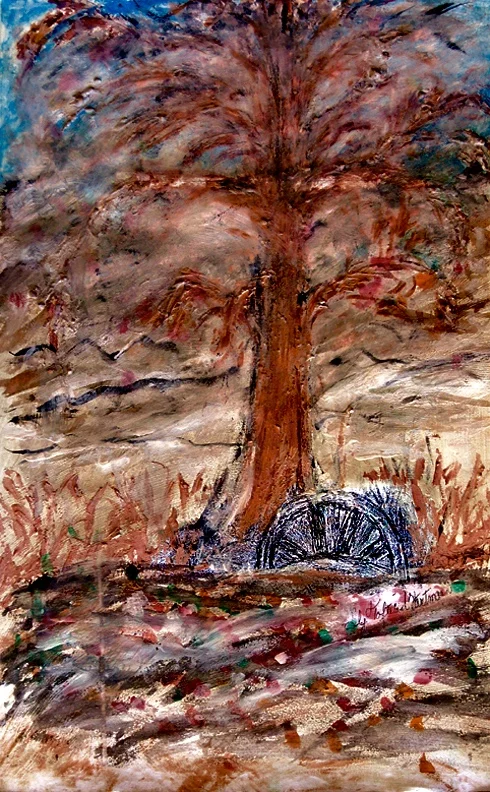 #30c Autumn Glow (Tree with Wheel #2 contained).jpg