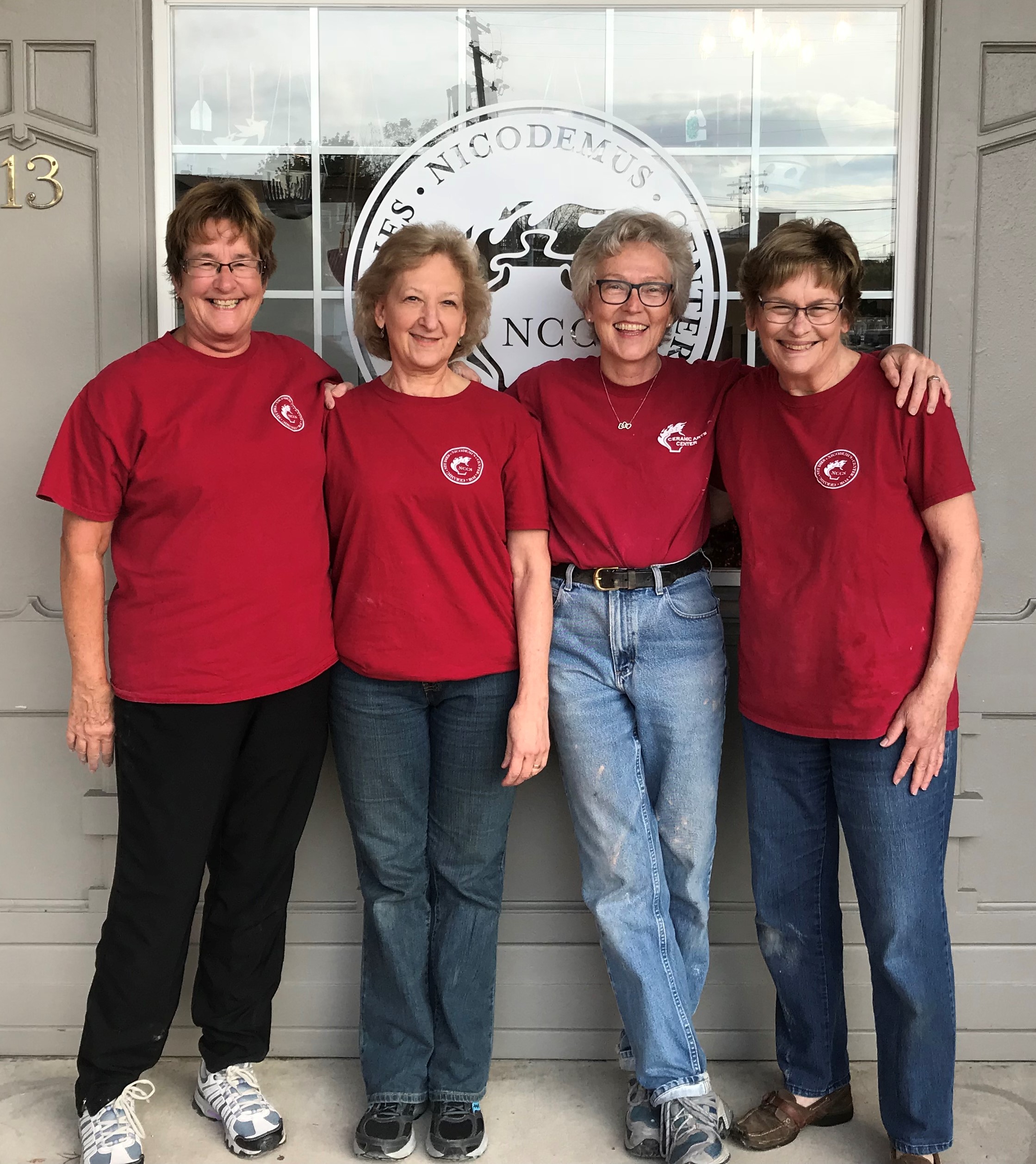 GuildMembers Pat Craven, Judy Hoffman-Bolton, Mary Ashe-Mahr and Anita Brexler