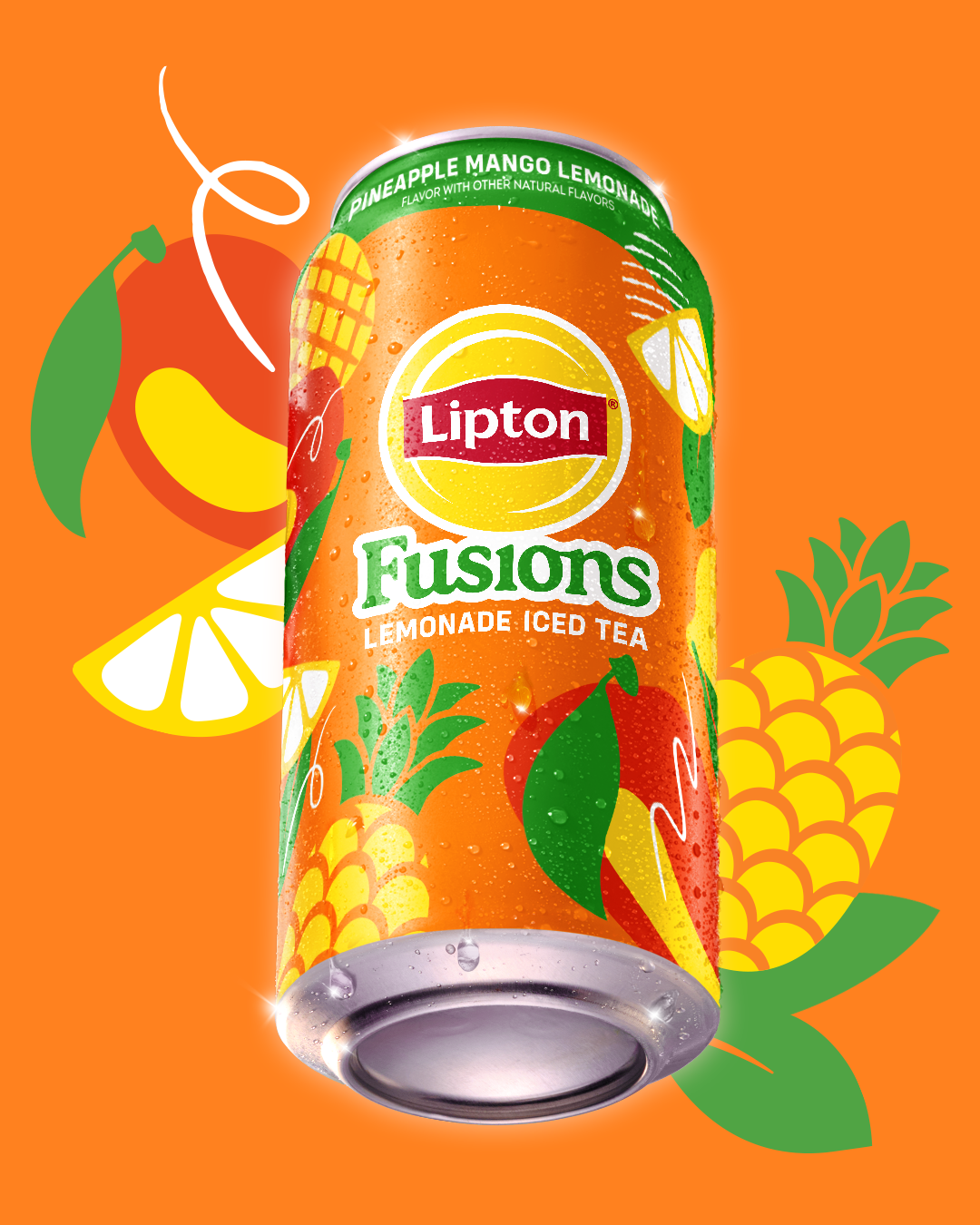 Lipton Fusions Creative Direction + Packaging Design