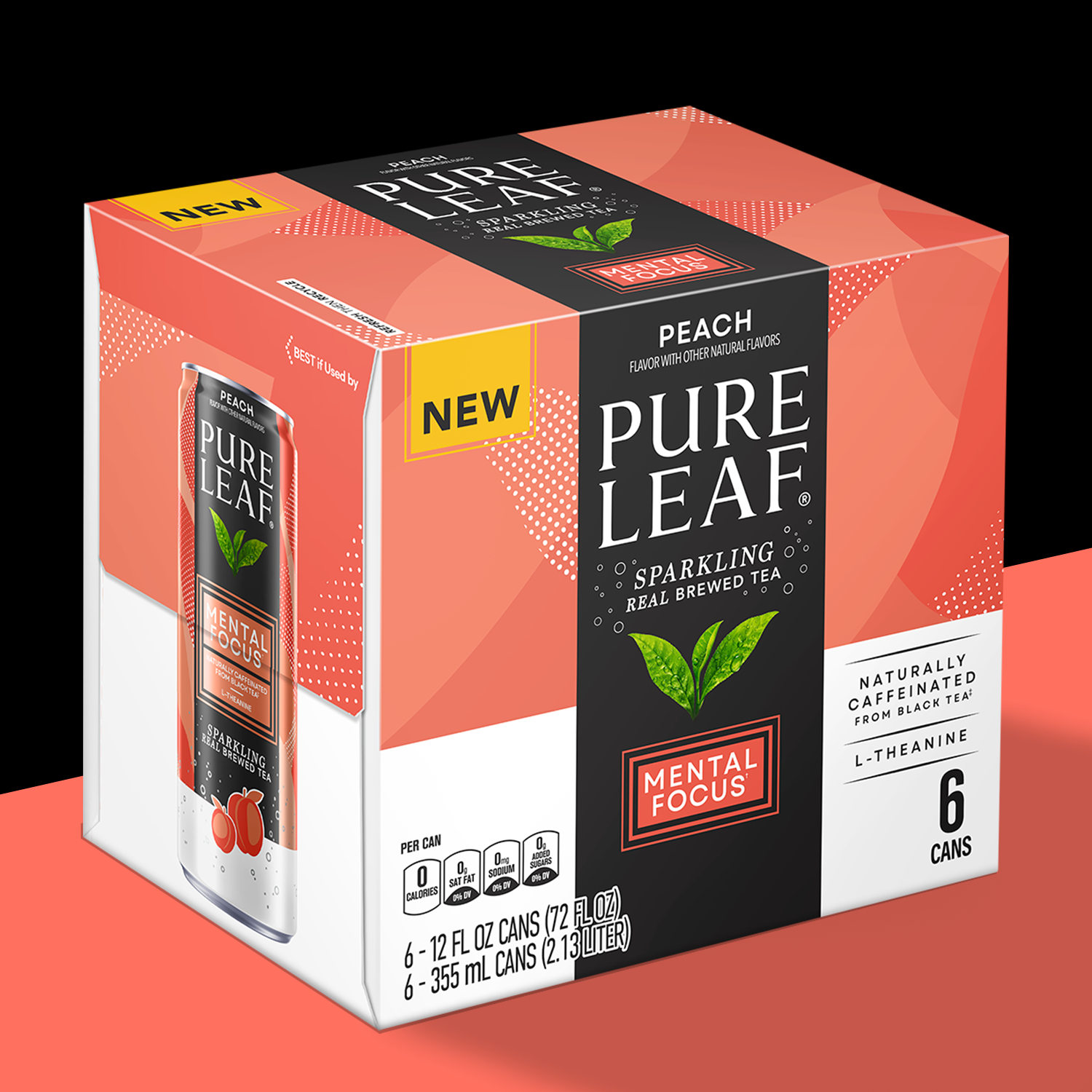 Pure Leaf Mental Focus Packaging Design