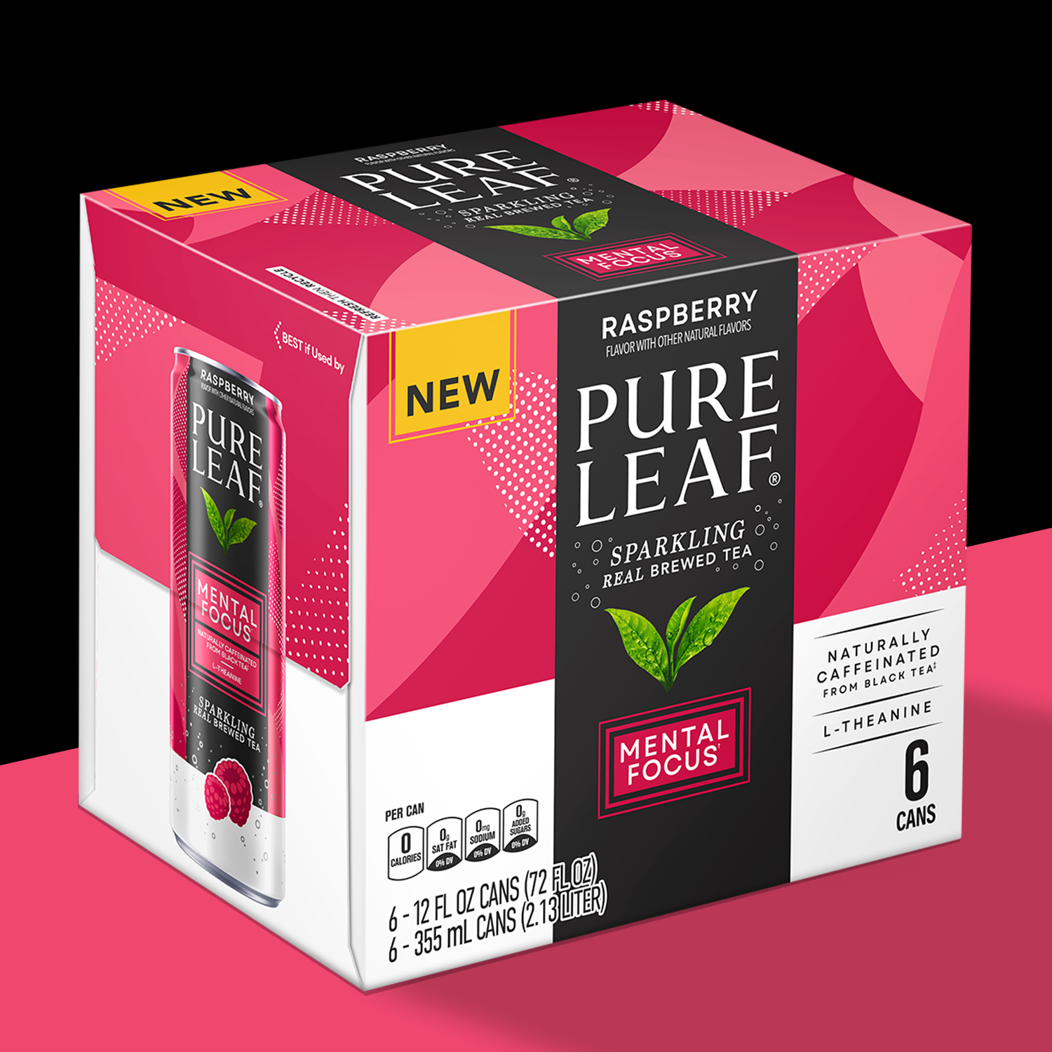 Pure Leaf Mental Focus Packaging Design