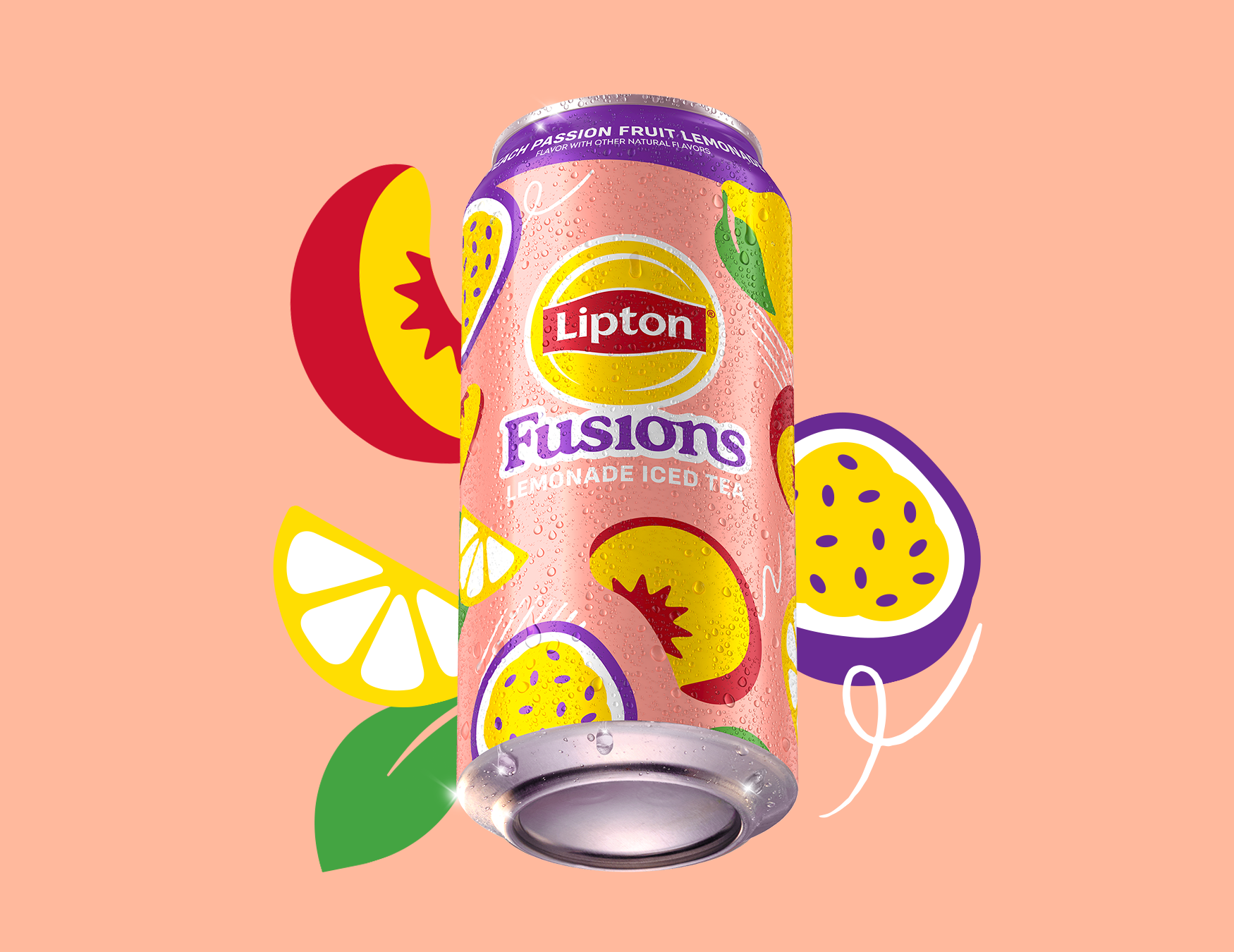 Lipton Fusions Creative Direction + Packaging Design