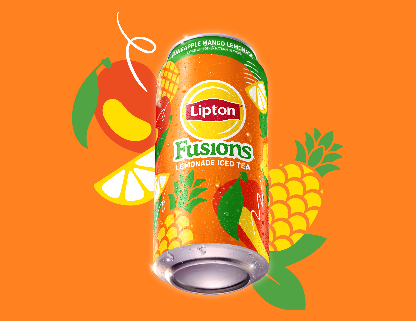 Lipton Fusions Creative Direction + Packaging Design