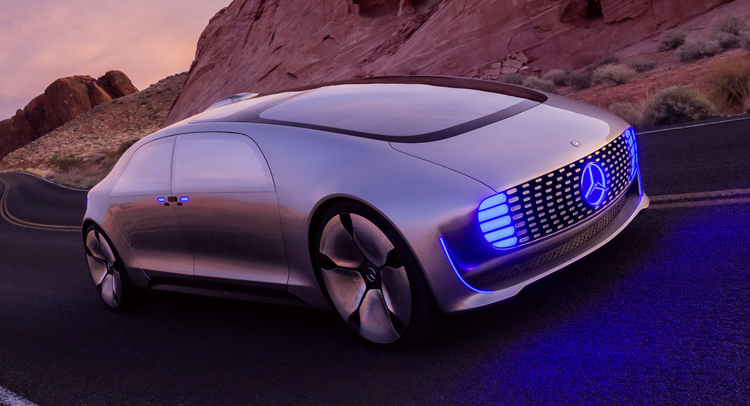 Mercedes F 015 autonomous concept vehicle