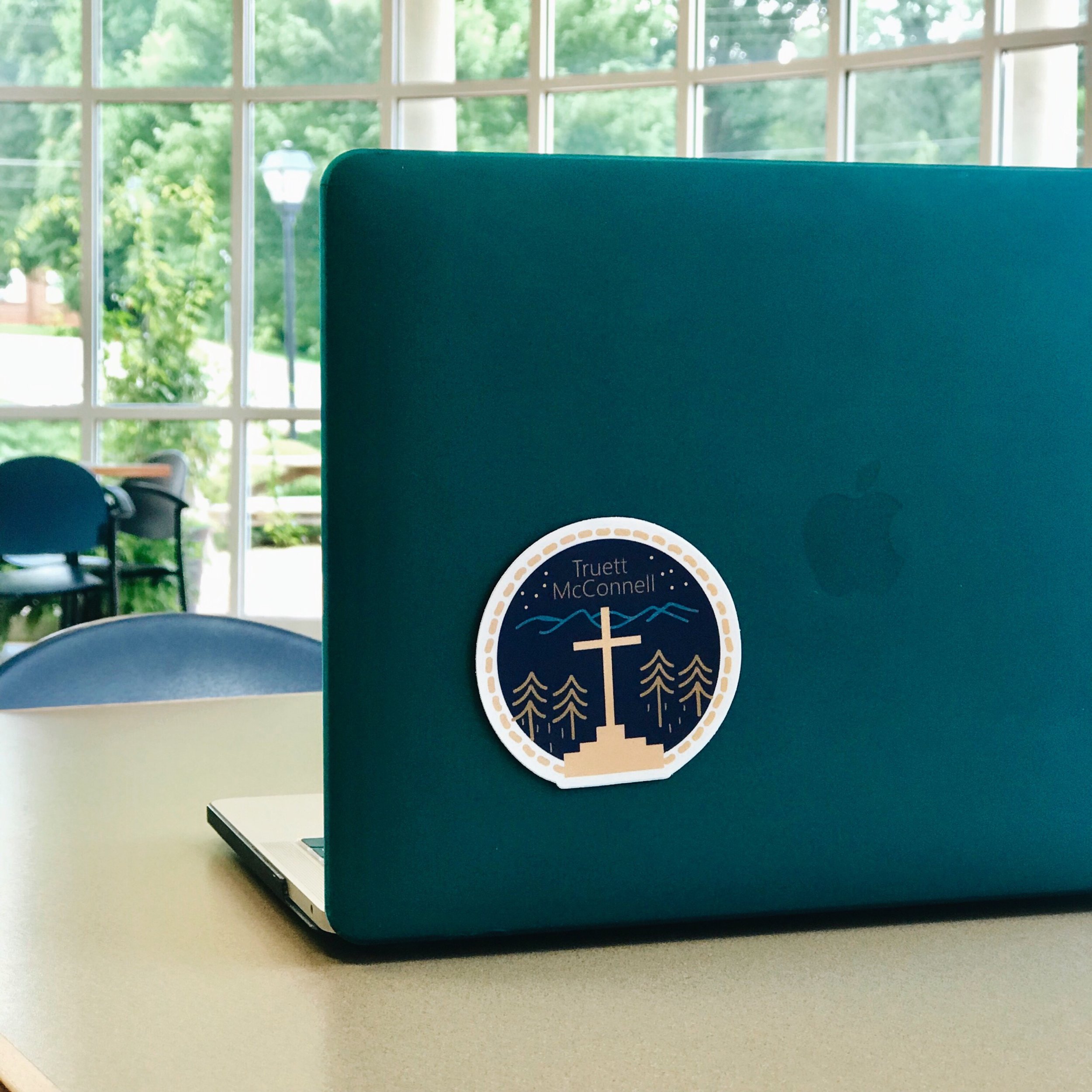 TMU Cross Sticker