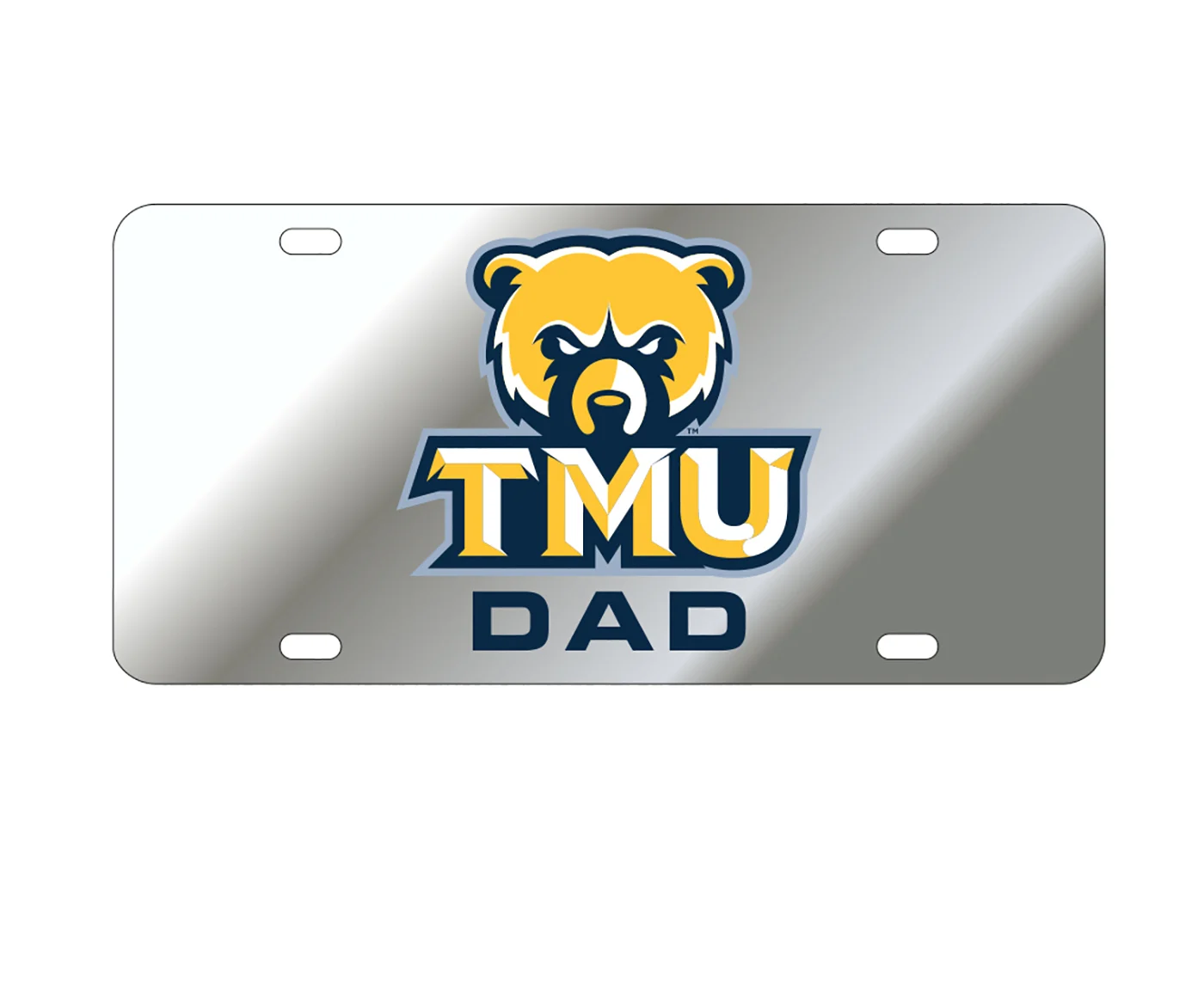 TMU DAD Mirrored License Plate