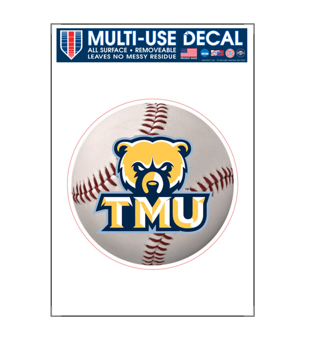 TMU Baseball Decal