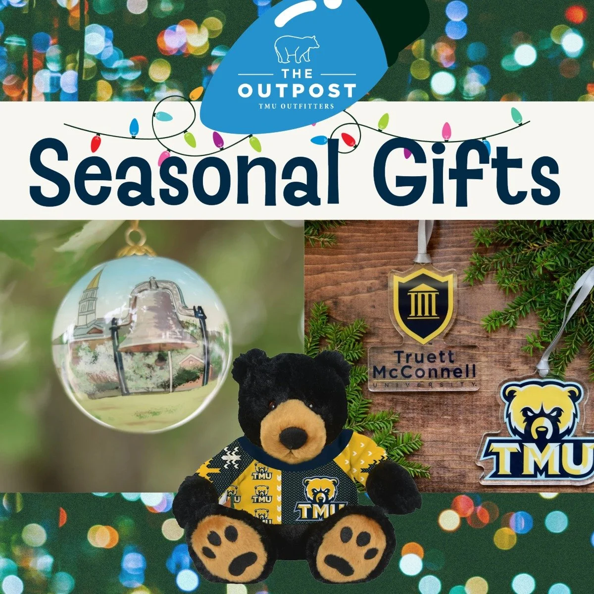 It's Christmas time at The Outpost! Shop the link in our bio.🎄🎁🎅🏻

#TheOutpost #WeAreTMU #ChristmasTime #SeasonalGifts