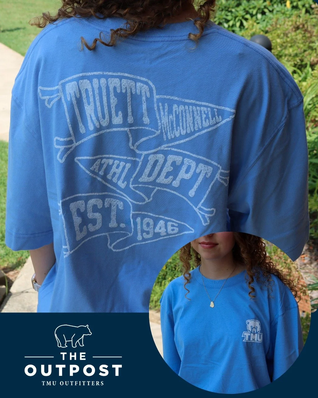 Everyone loves a good new t-shirt! Check out our new All Star tee!🐻⭐💙 #TheOutpost #TMU #GoBears #AllStar #WeAreTMU