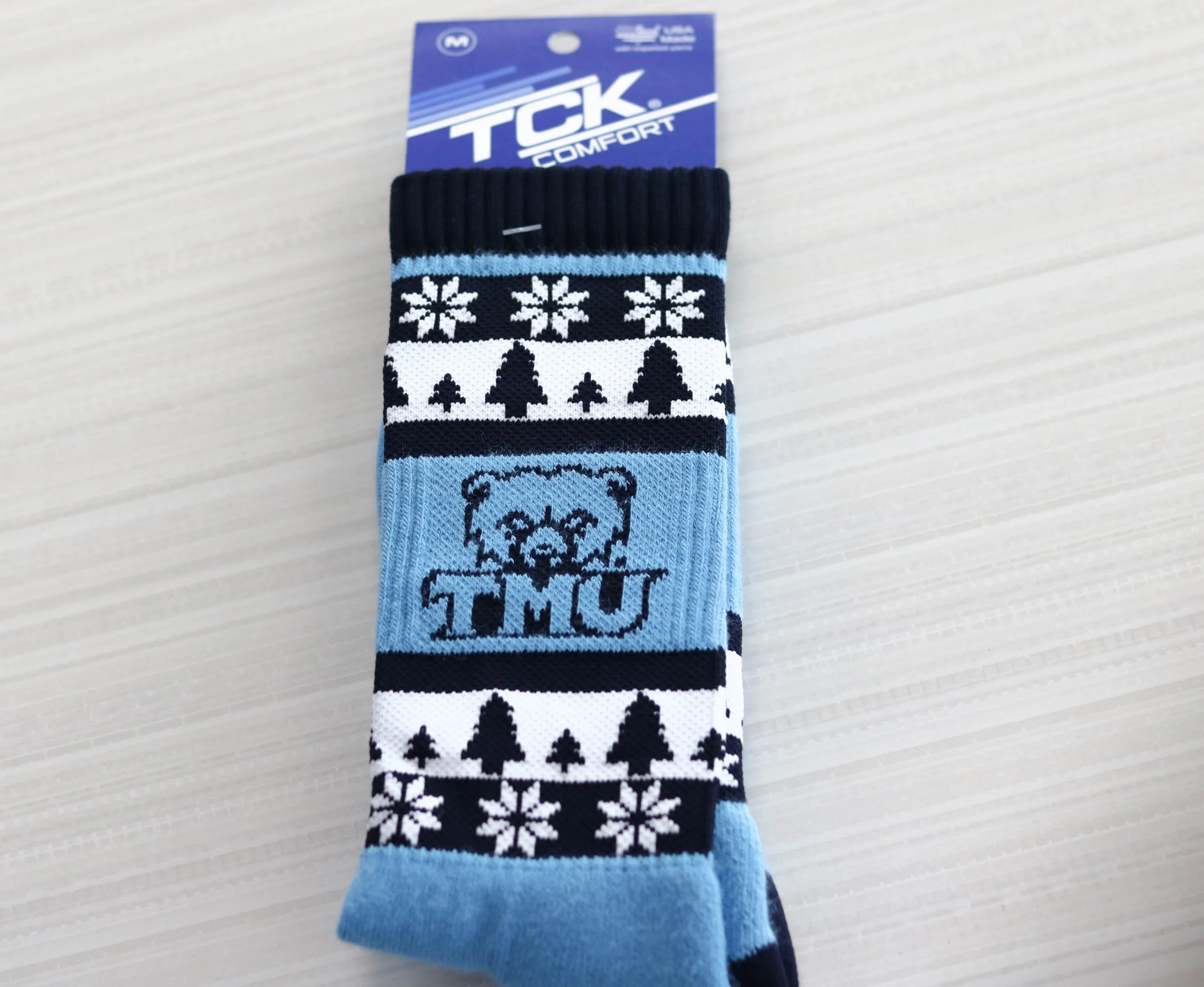 TMU Holiday Socks