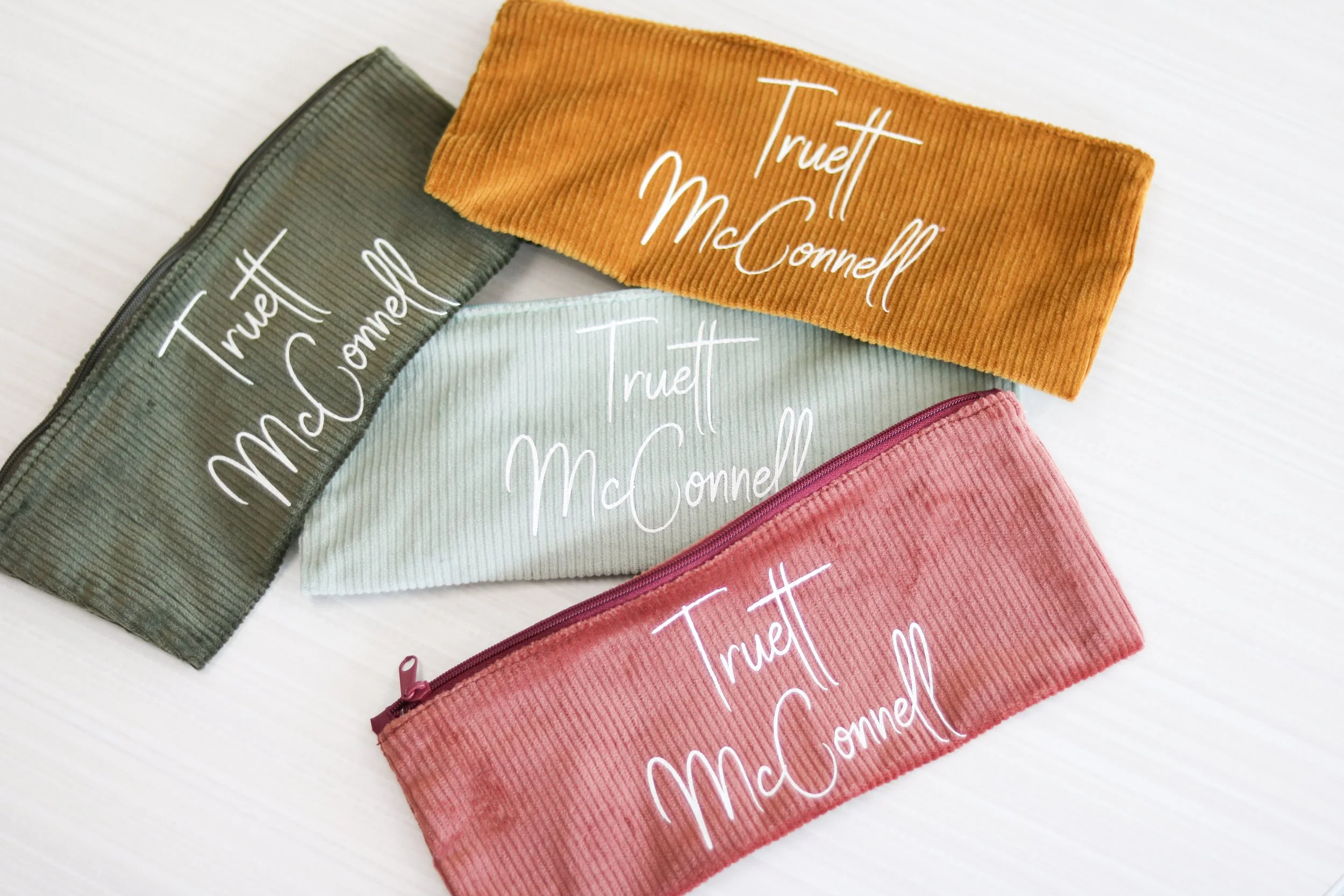 TMU Corduroy Pixie Pouch