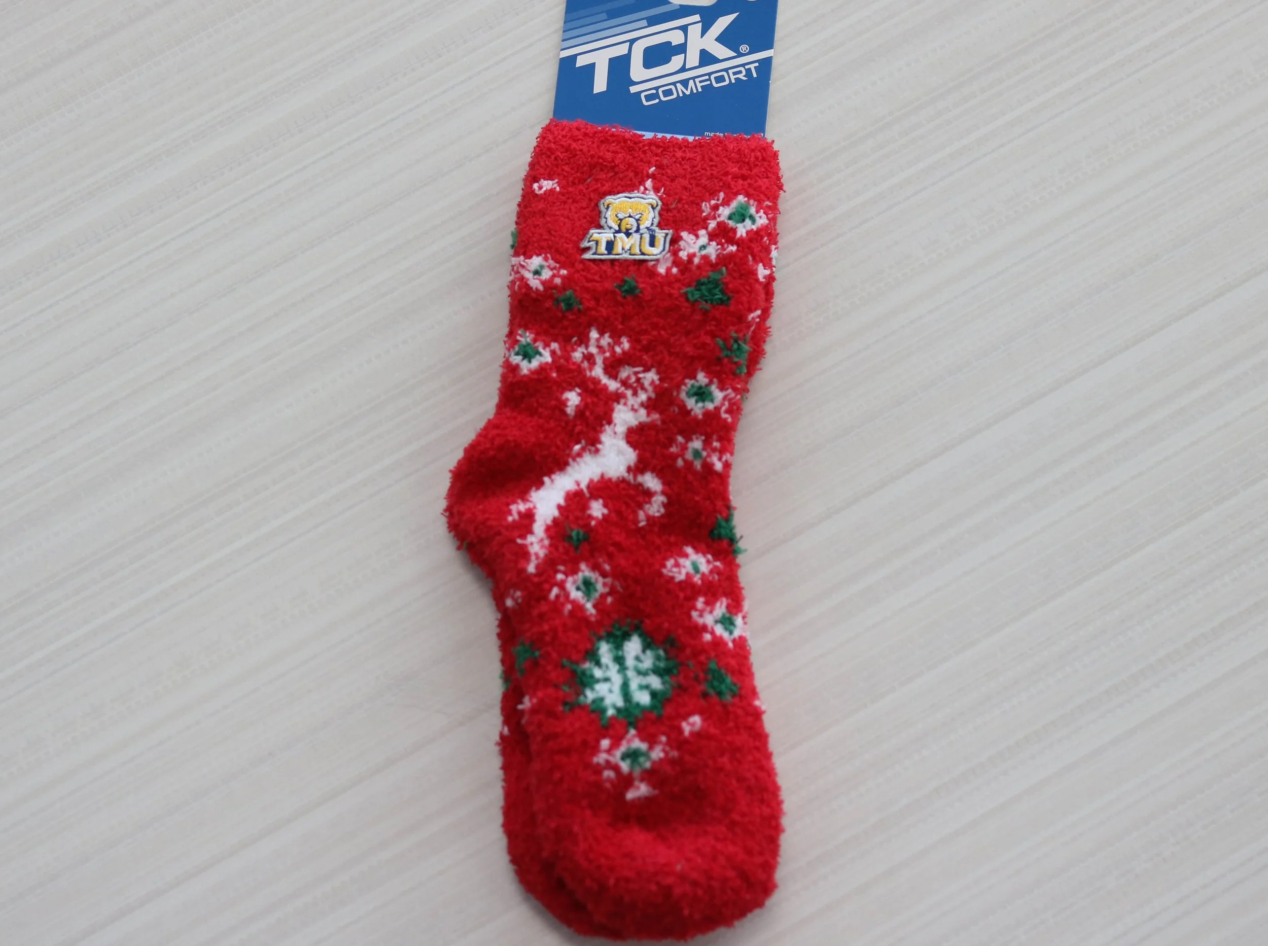 TMU Fuzzy Socks