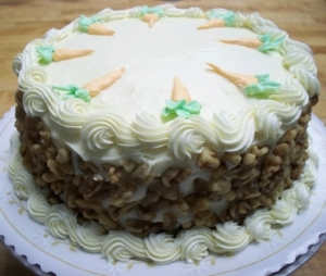 Carrot Cake with Cream Cheese Frosting