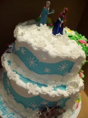 "Frozen" Cake