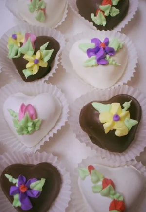 Heart-Shaped Petit Fours