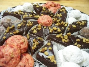 Tea Cookies and Brownies