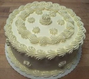 Simple Decorated Dessert Cake