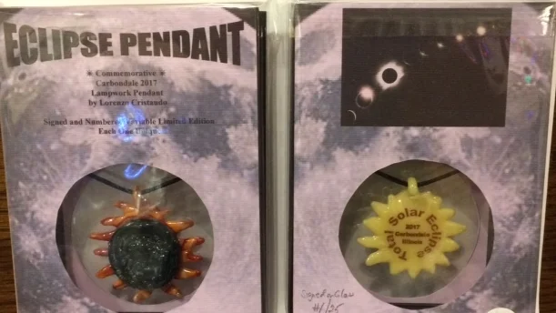 One-of-a-kind Commemorative Glass Pendants by Lorenzo Cristaudo