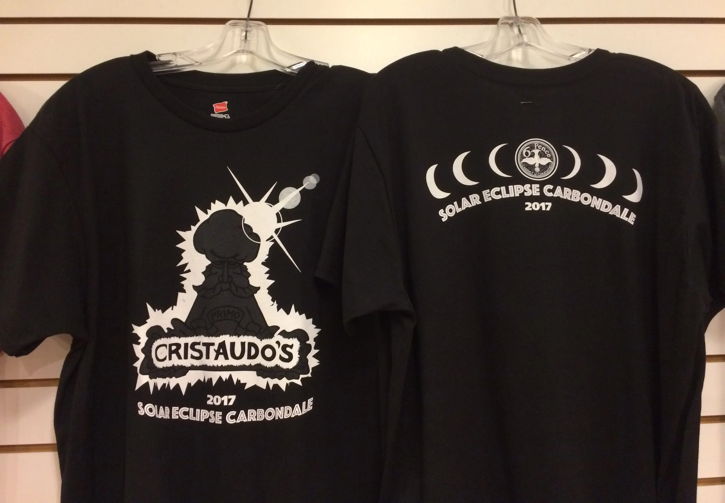 Cristaudo's & 6Pence Eclipse T-Shirts by MerchOp