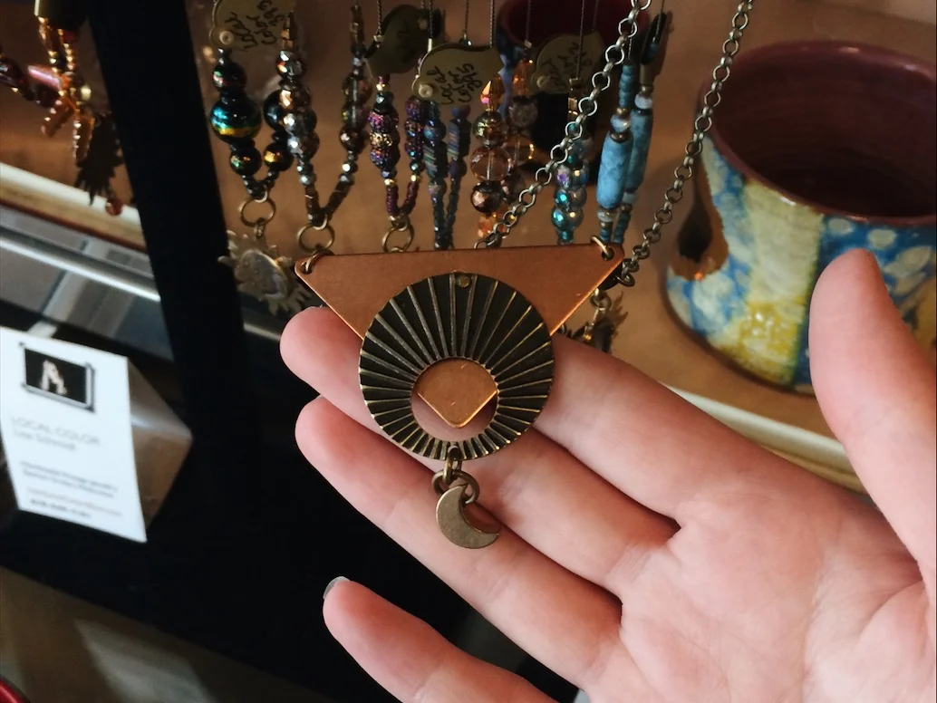 Necklaces by Lisa Schmidt's Local Color