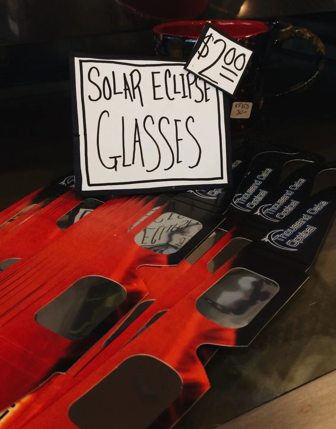 Yes!  We still have Solar Eclipse Glasses!