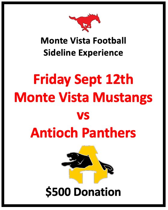 MVFB Sideline Experience vs Antioch