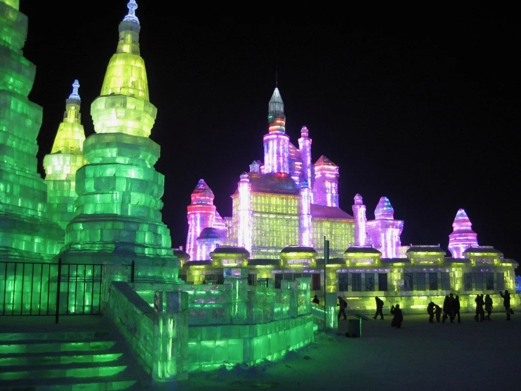 Photo of the Harbin Ice & Snow Festival (2011) from my personal collection.