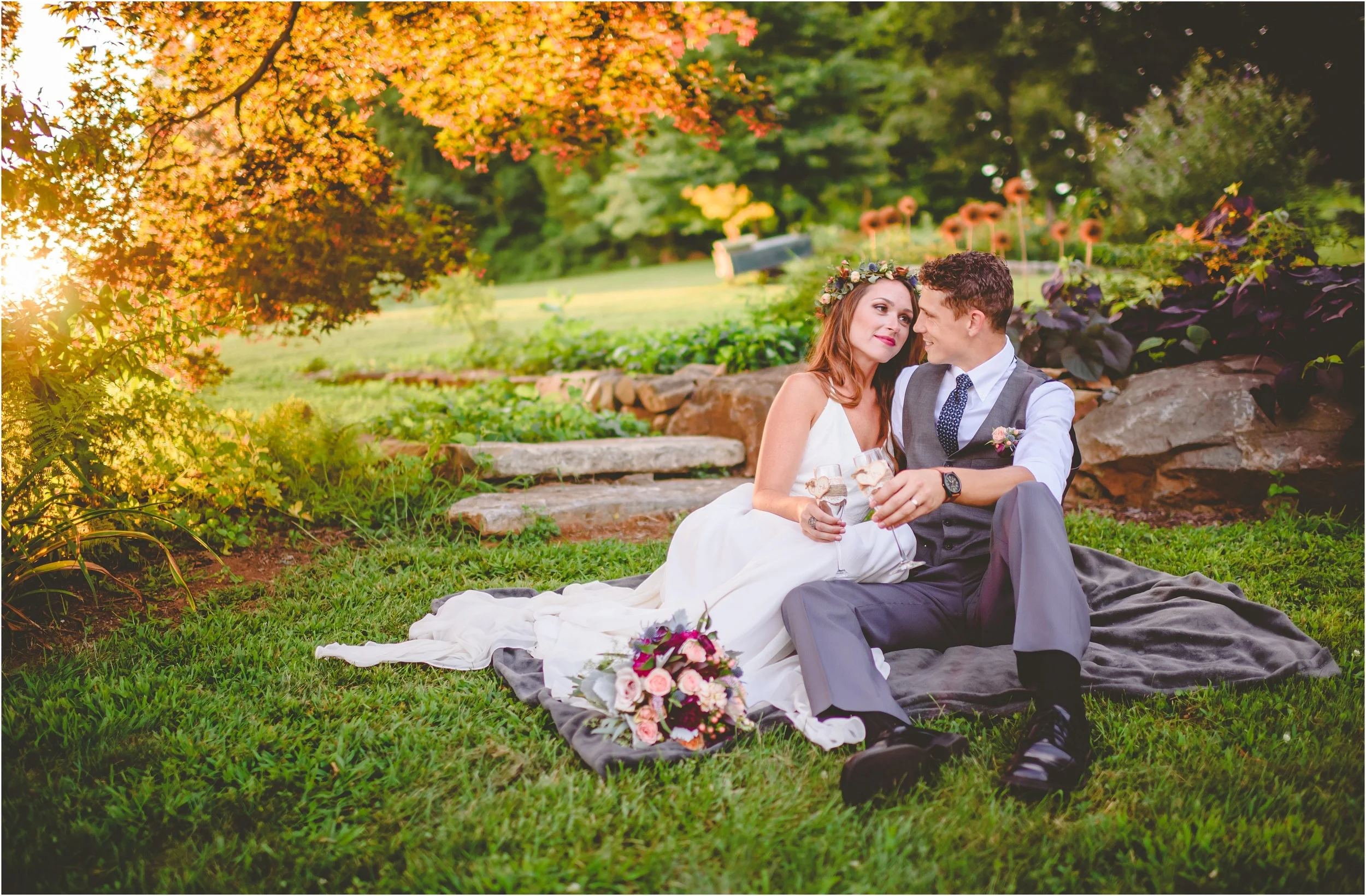 BOHO ROMANCE WEDDING INSPIRATION AT SPRING HILL MANOR