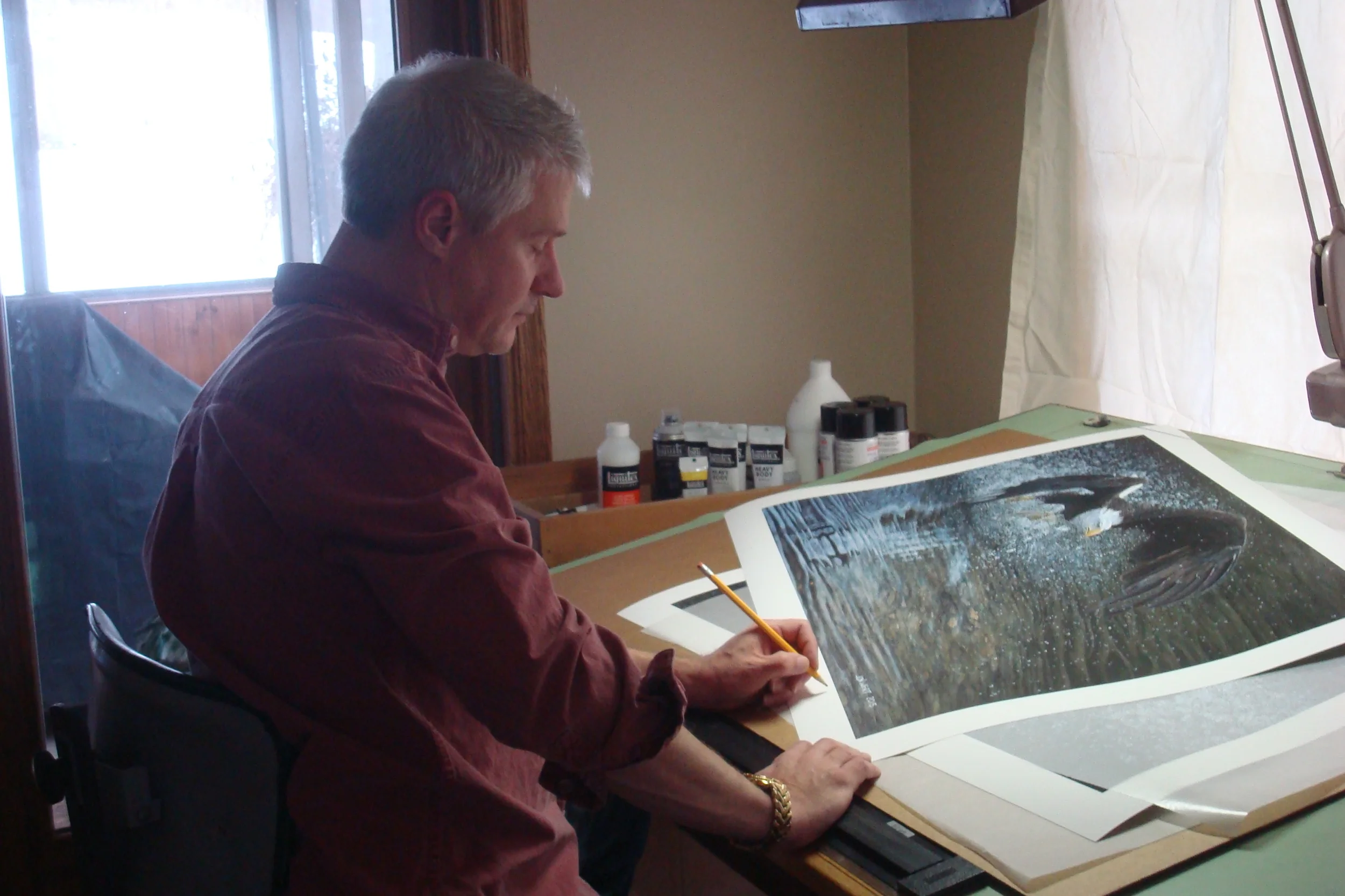 Signing Prints