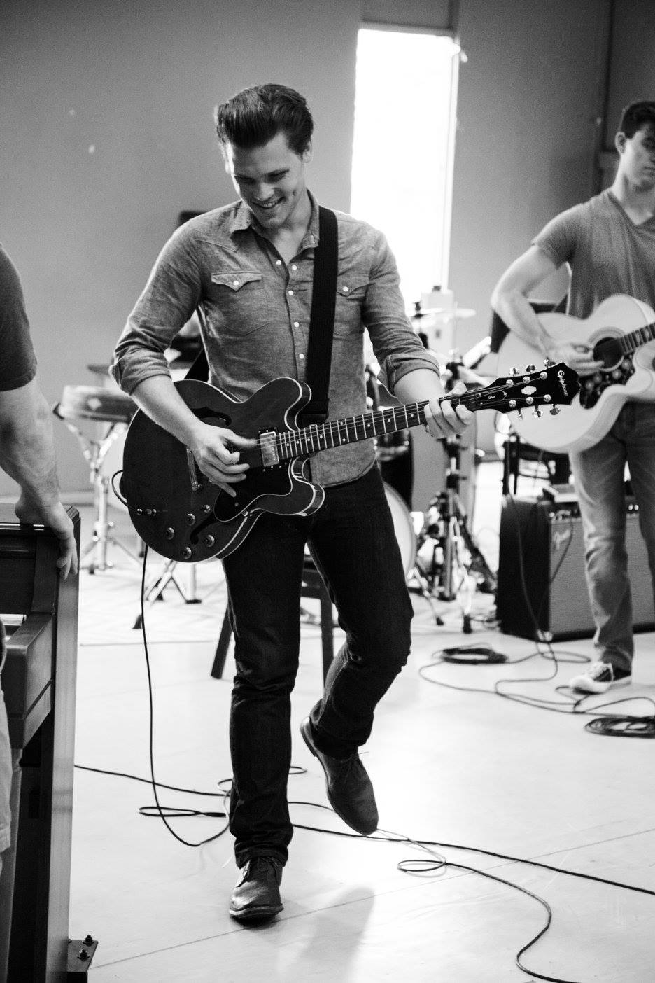 Rehearsing at Casa Mañana
