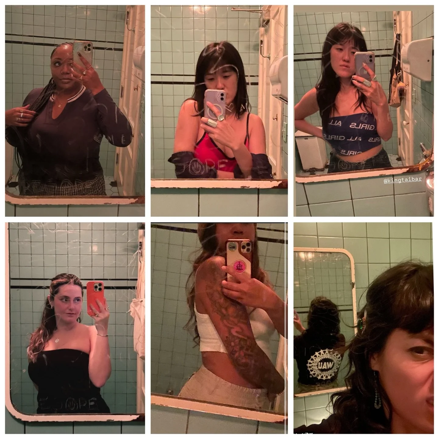 Another Sunday, another lovely issue of #kingtaibathroomselfies brought to us by @co0l , @roxie.vizcarra , @wwwendycom , @adelucio &amp; @cambodionce thank you all ❤️ 🤳 💅 Takoyaki pop-up today starting at 6pm with @yokonips !