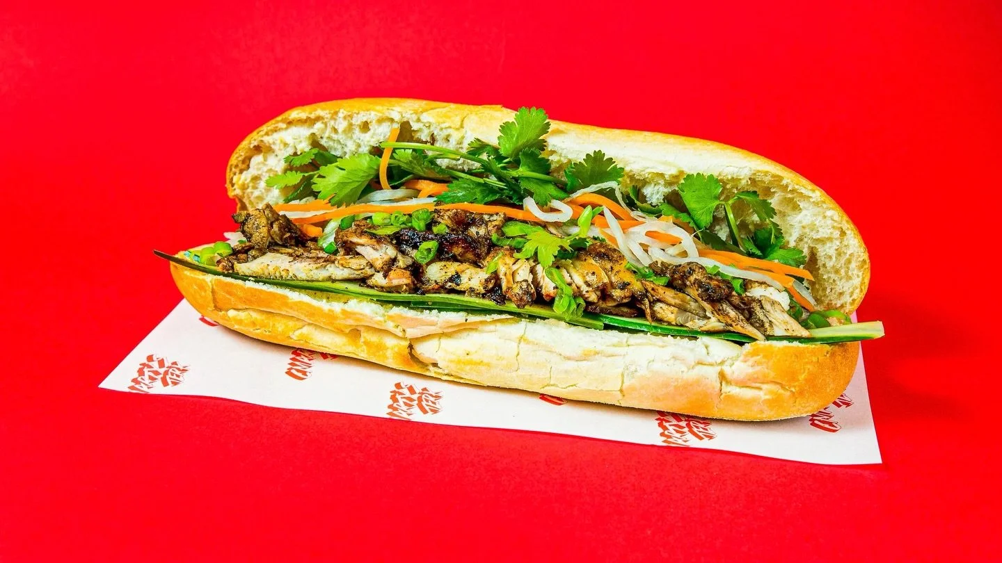 King Tai, home of the iconic @cmartysjerk B&aacute;nh M&igrave;. Come get a whole or a half sandwich today. You won&rsquo;t regret it.