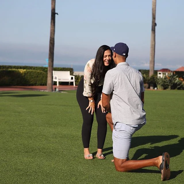 This morning was the best day of my life! I asked the woman of my dreams to be my wife! What better place to do it than with family and friends in a beautiful city like San Diego. I love you @iamvanessacharles 📸: @lauralaughed