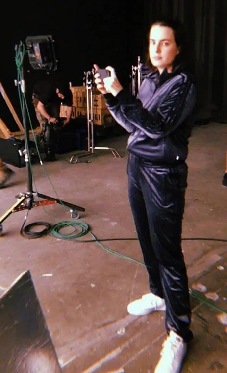 I bought this velour Adidas tracksuit so that people in the music world would immediately take me seriously. I am both happy and sad to report that it worked.