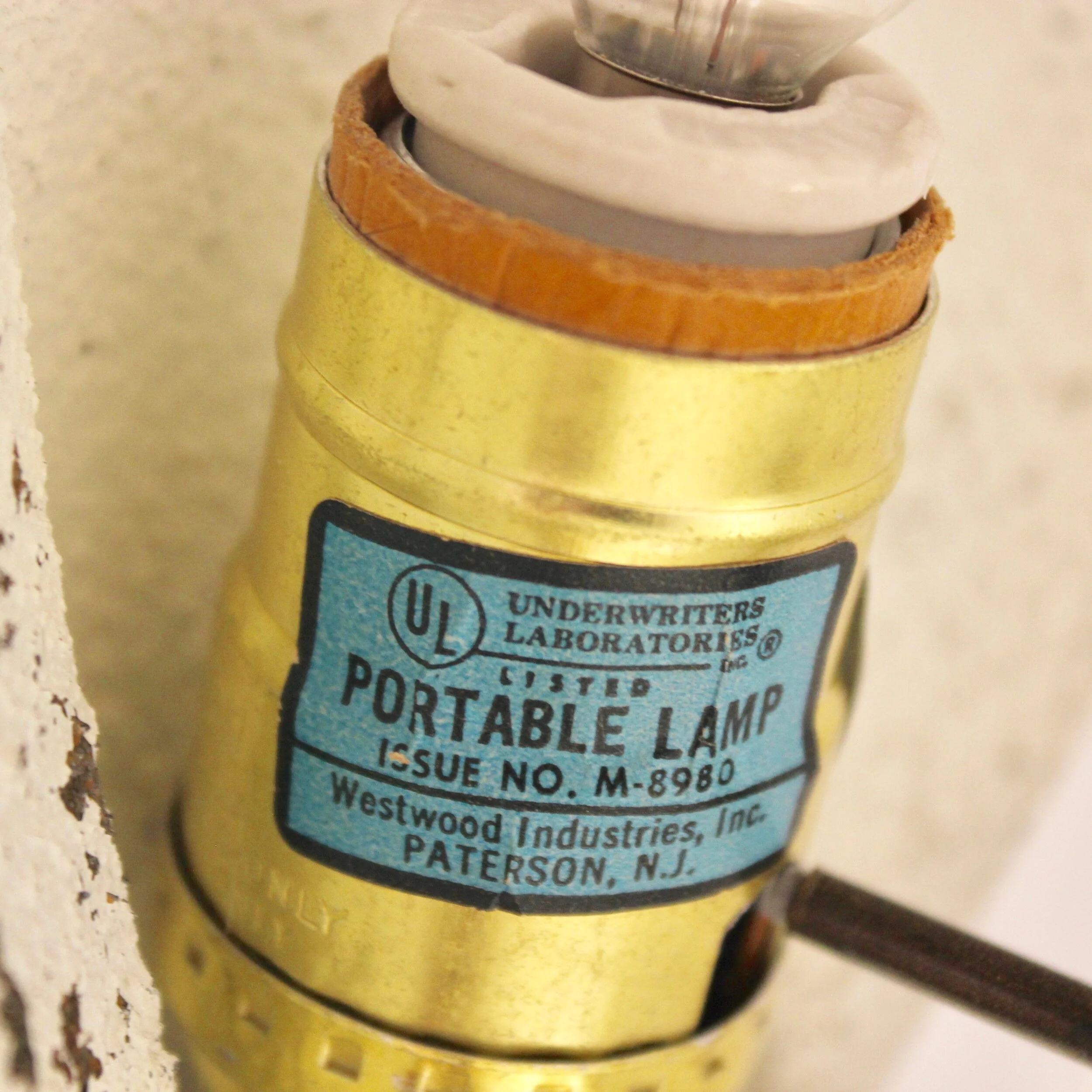 westwood brass table lamps