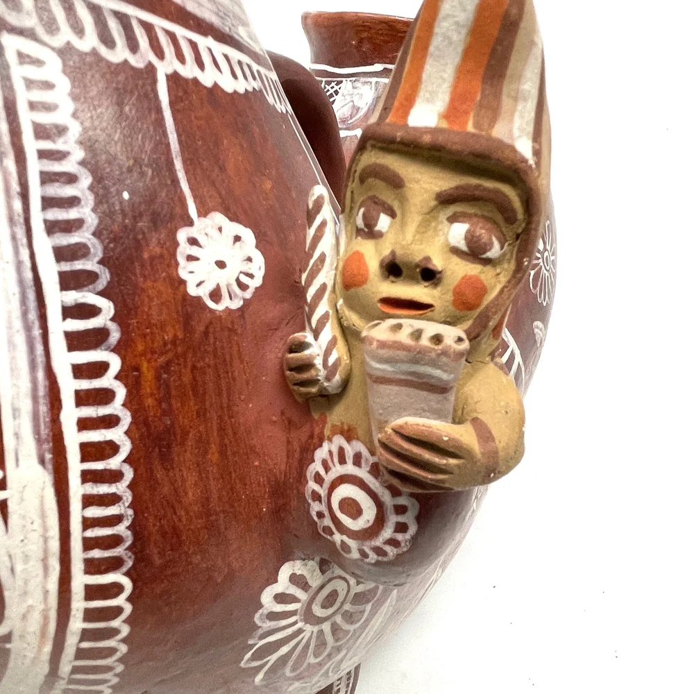 Torito de Pucara Pottery Water Jug Peru — Scout Living