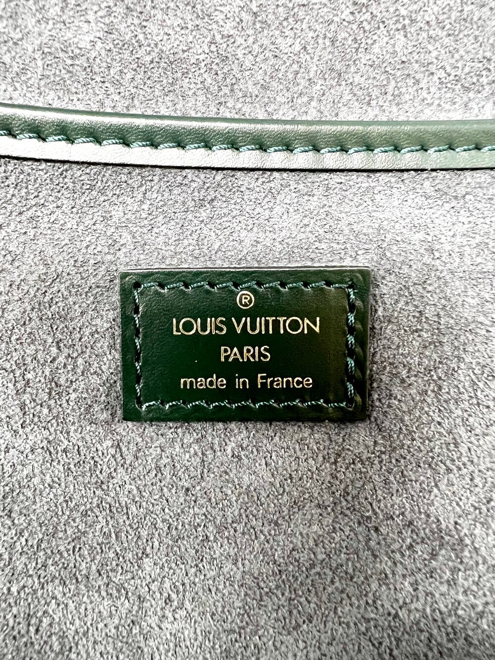 Vintage Louis Vuitton Housse Bering Epicea Green