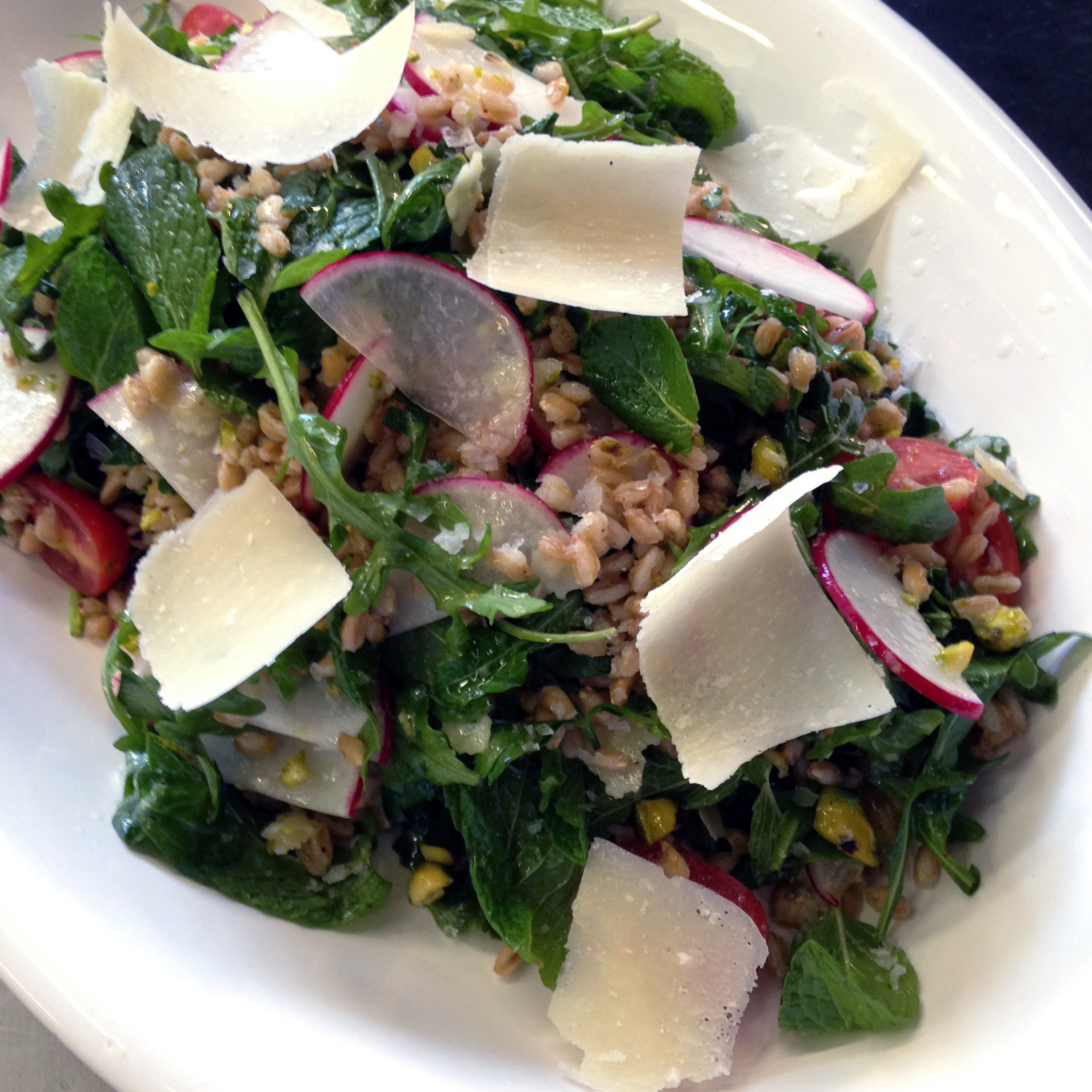 Farro salad