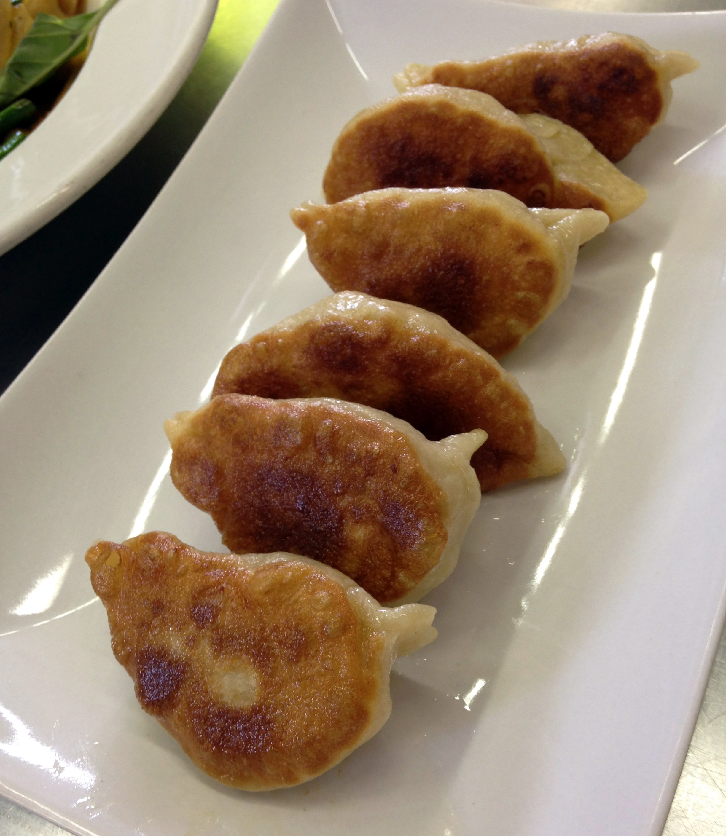 Chinese pork potstickers